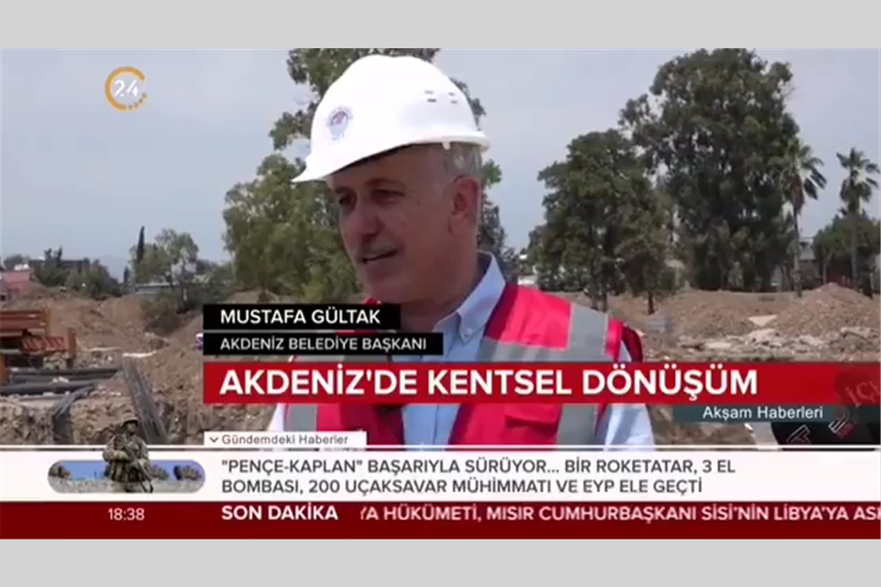 ATAŞ Yerleşkesi TOKİ Projesi Kanal 24 TV'de